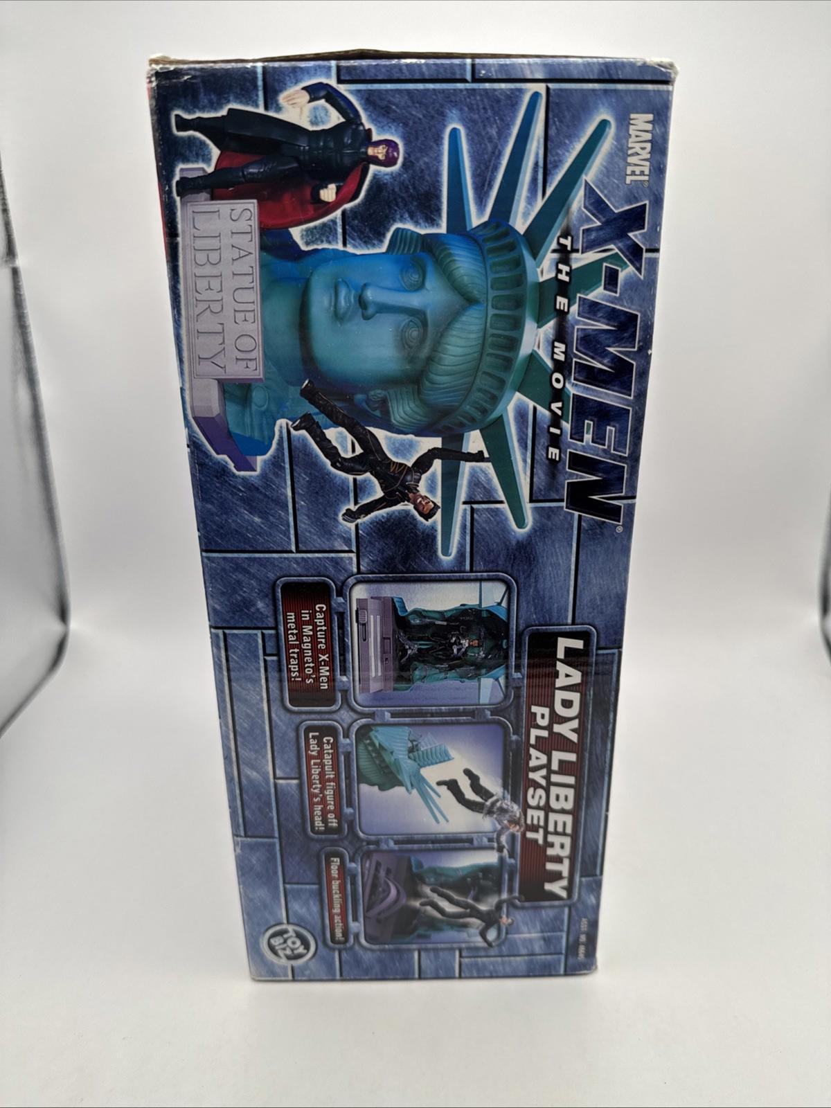 Marvel X-Men The Movie Lady Liberty Playset Toy biz Boxed New 2000