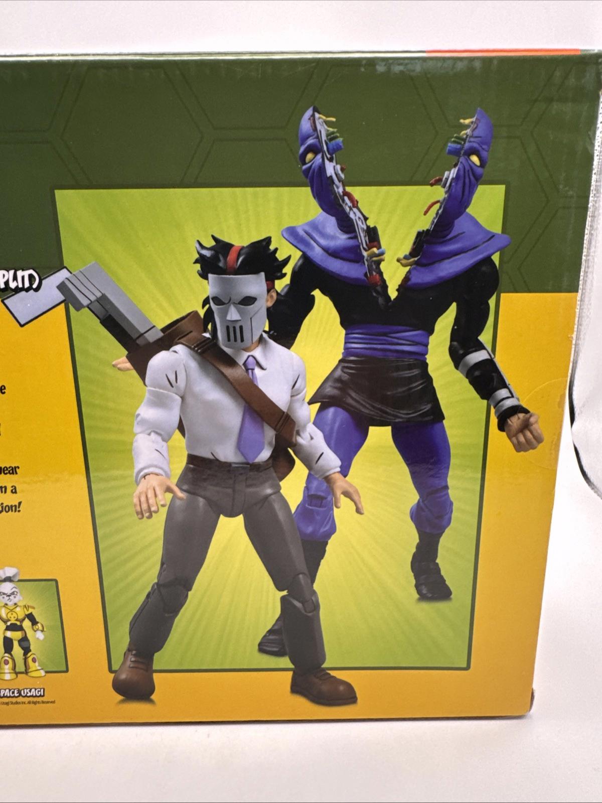 NECA TMNT Business Suit Casey Jones & Split Foot Soldier 7″ Action Figures – 2pk