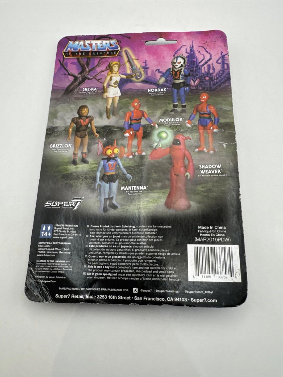 Super7 ReAction - Masters of the Universe - Modulok A Action Figure