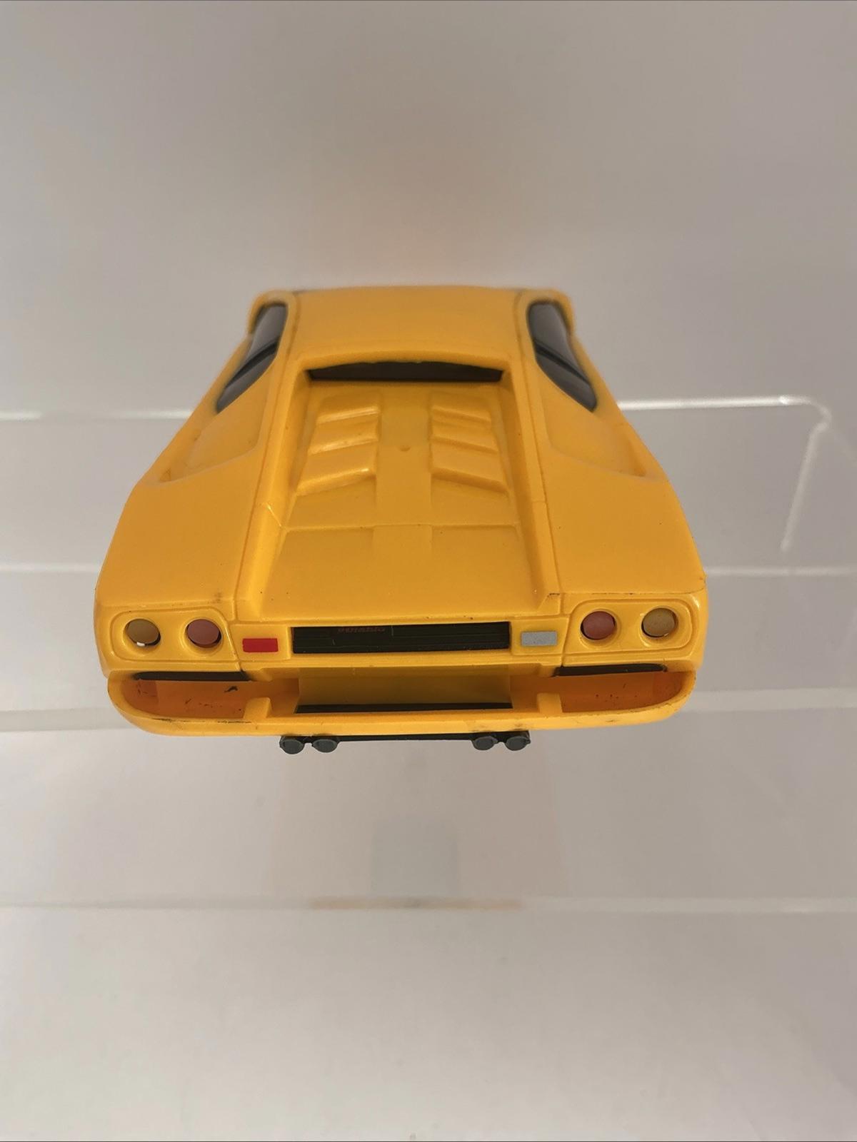 Scalextric Lamborghini Diablo C127 Yellow VGC Original Box