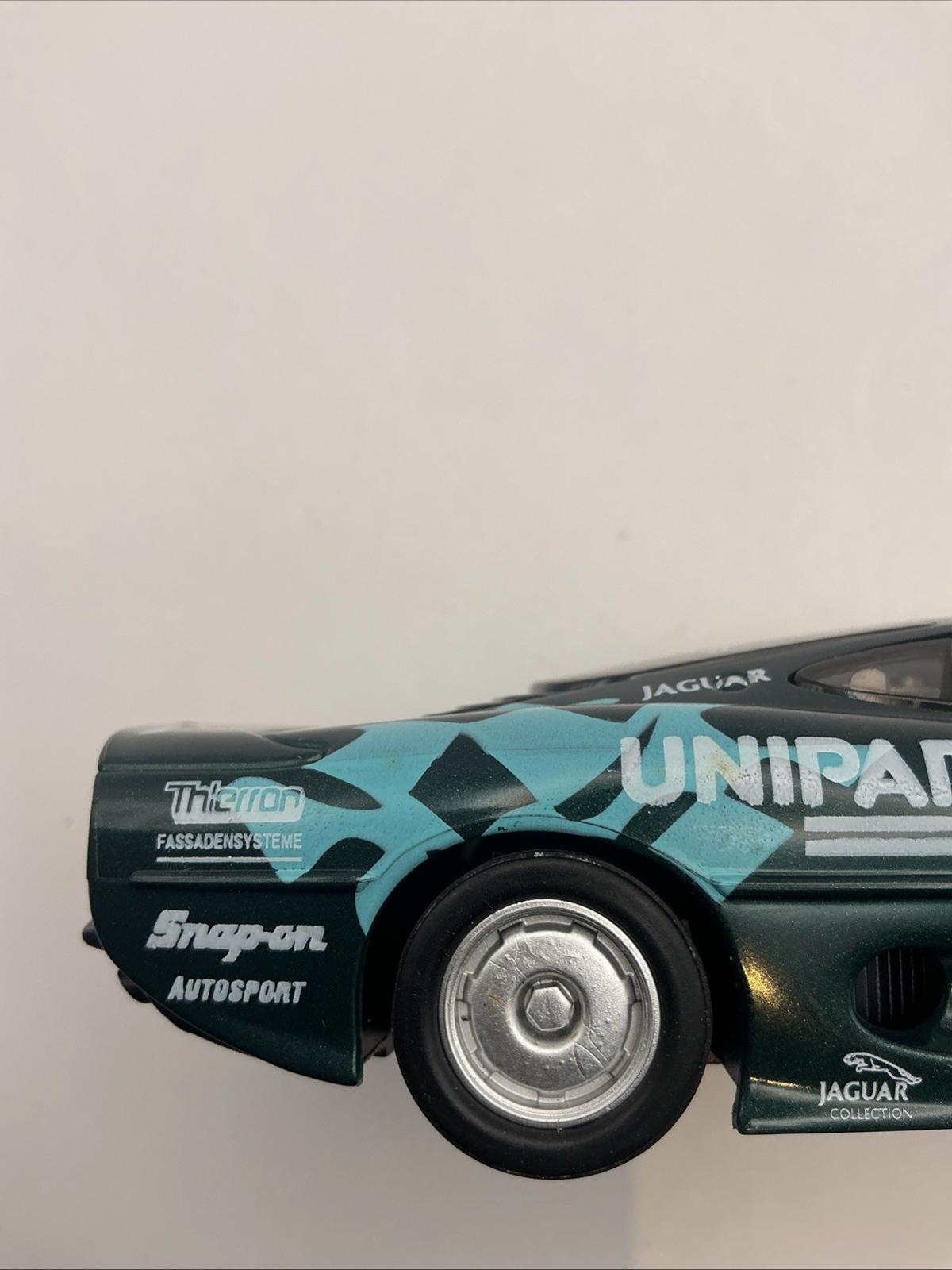Scalextric C483 Jaguar XJ220C Endurance Unipart Le Mans Boxed Slot Car VGC