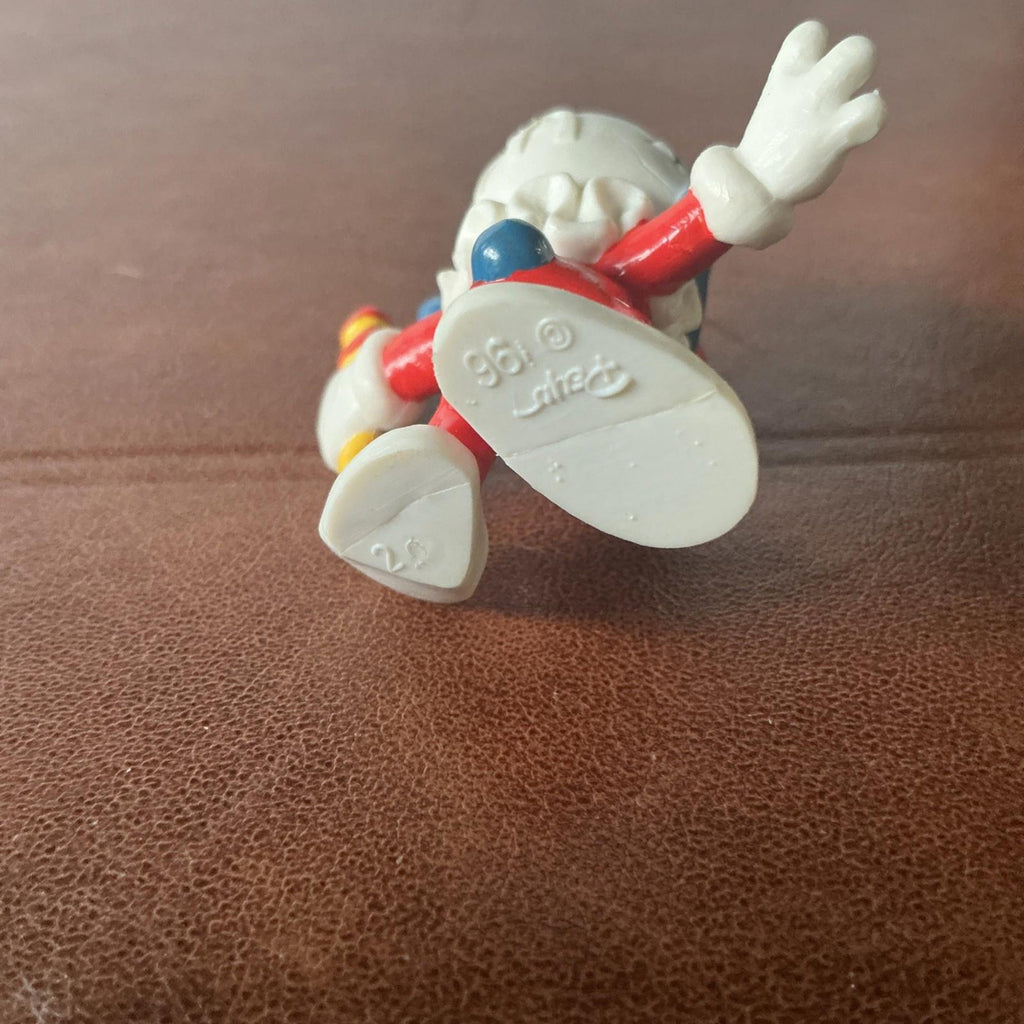 Vintage 1996 McDonalds Clown Smurf Peyo 1996 Excellent Condition SM012
