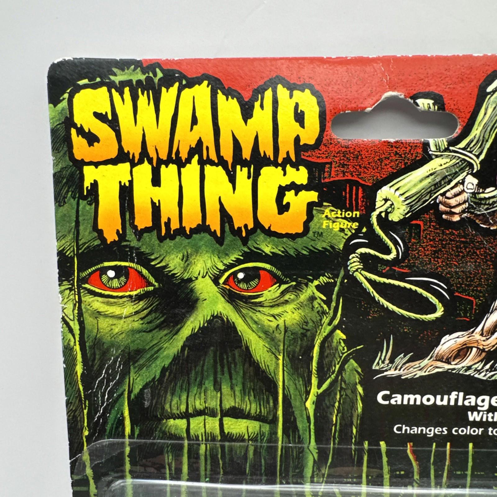 Kenner 1990 Swamp Thing Camouflage Swamp Thing With Vine Snare Vintage