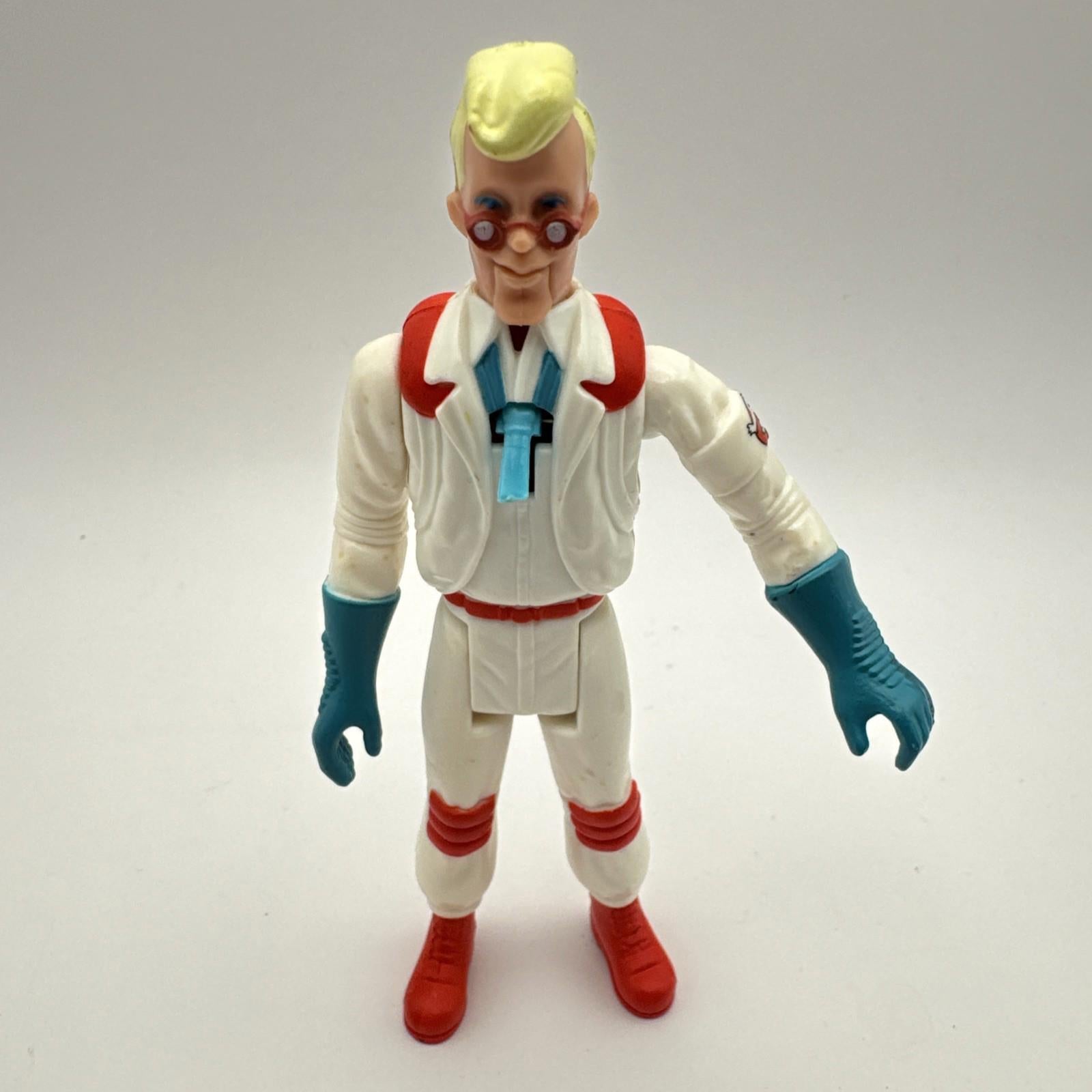 vintage Kenner The Real Ghostbusters Fright Features Egon Spengler action figure