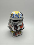 Stormtrooper Bust 3d Printed Graffiti Finish Hand Painted