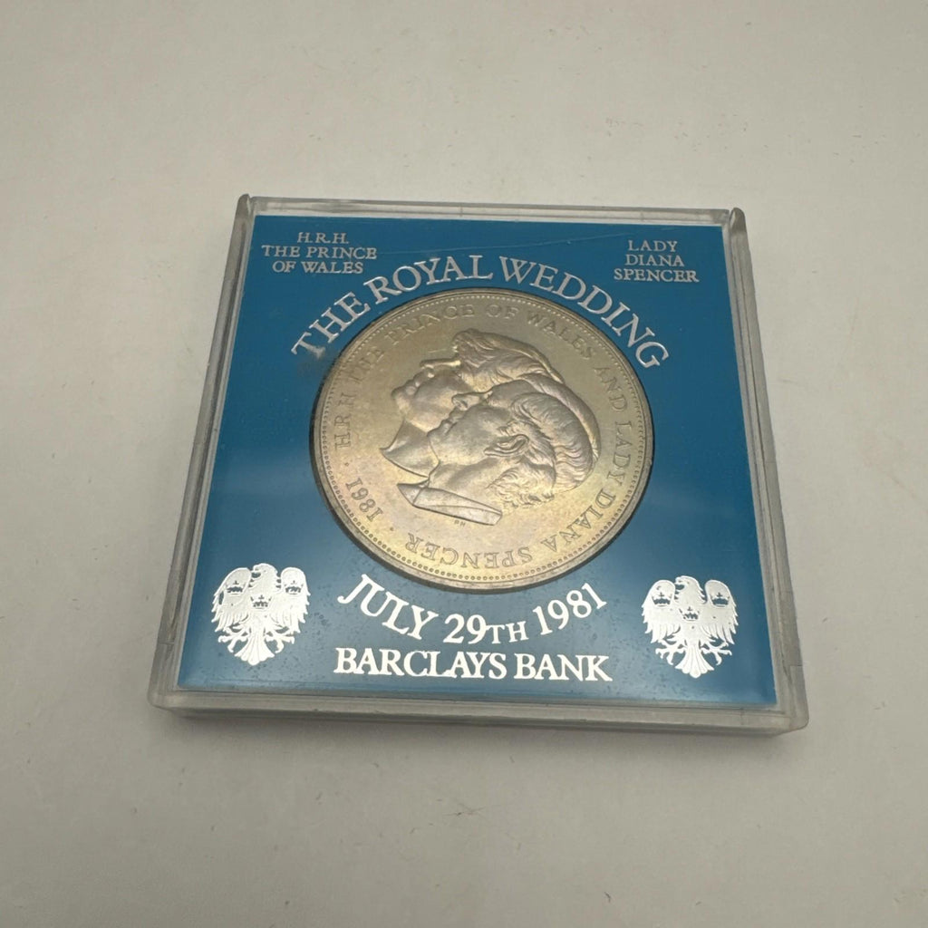 Royal Wedding Commemorative Crown Prince Charles and Lady Diana July 29th 1981