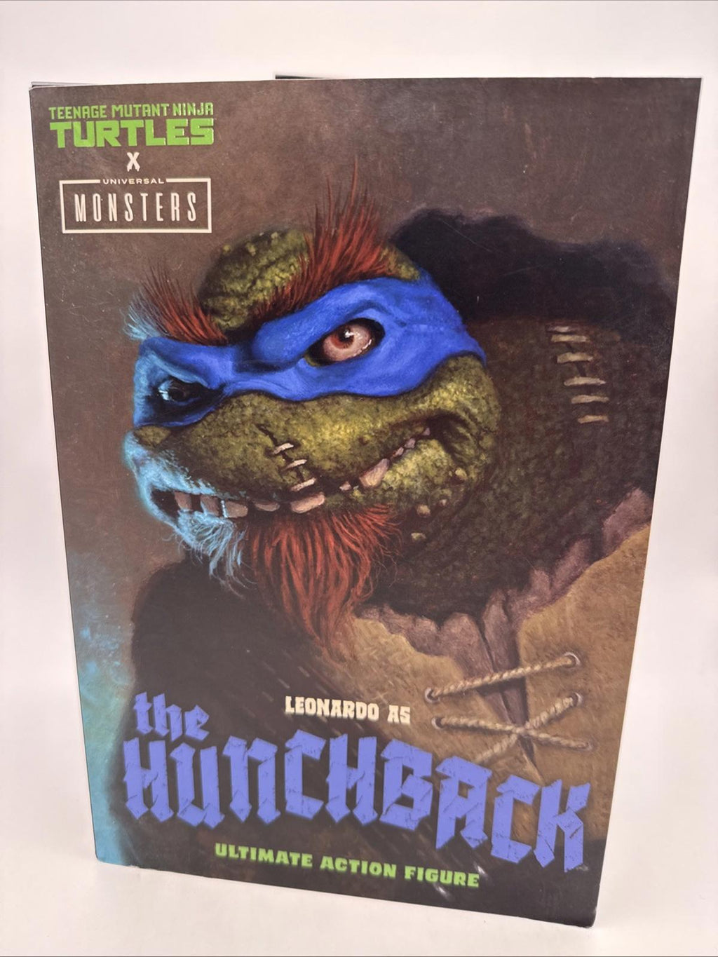 NECA TMNT Ultimate Leonardo Hunchback Universal Monsters Action Figure 7"