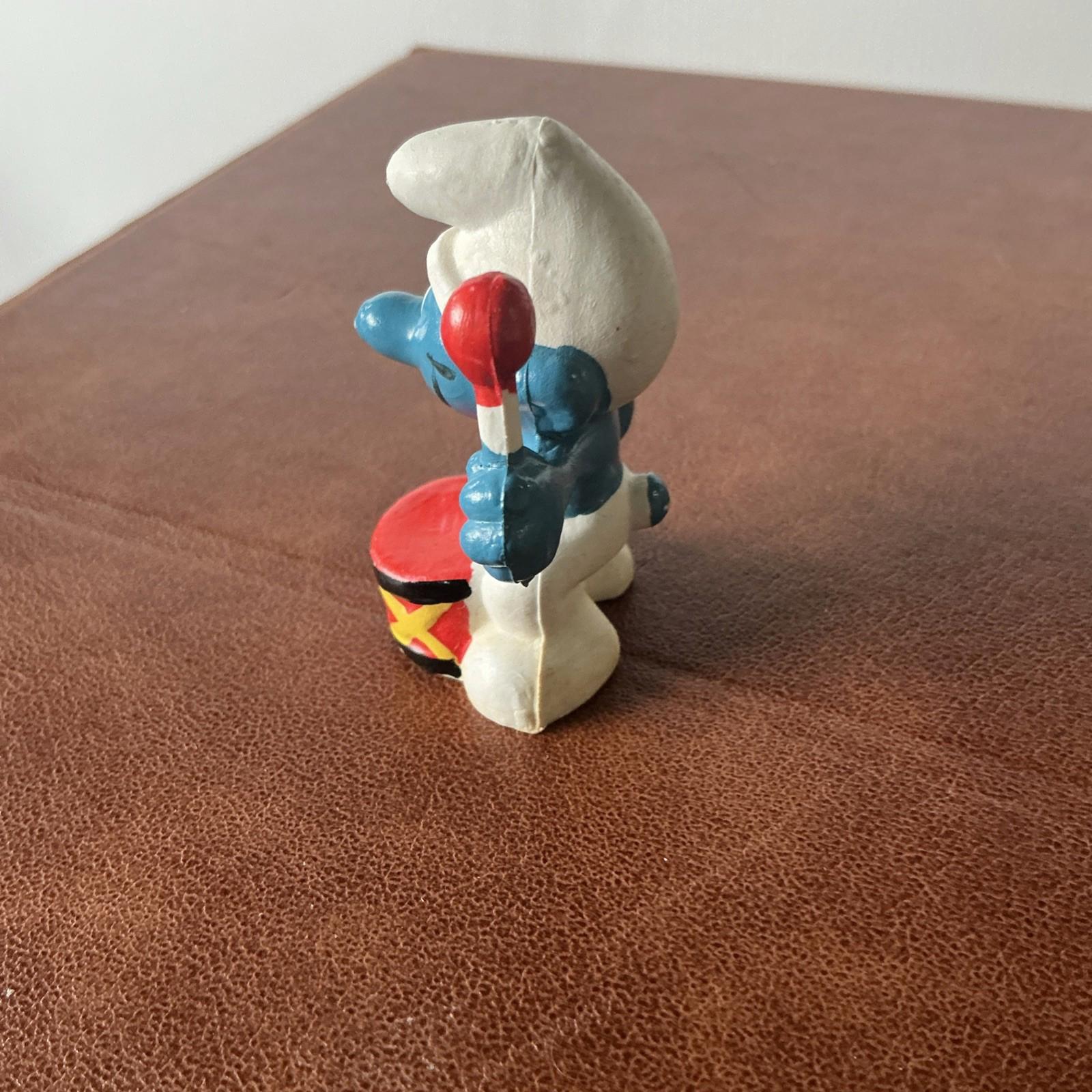 Drummer Smurf 20009 Original Condition Rare Collectable SM024