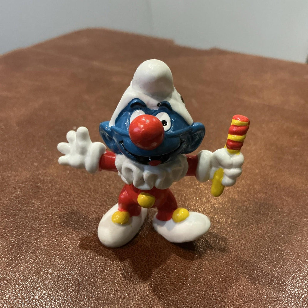 1996 McDonald’s Clown Smurf Collectable SM043