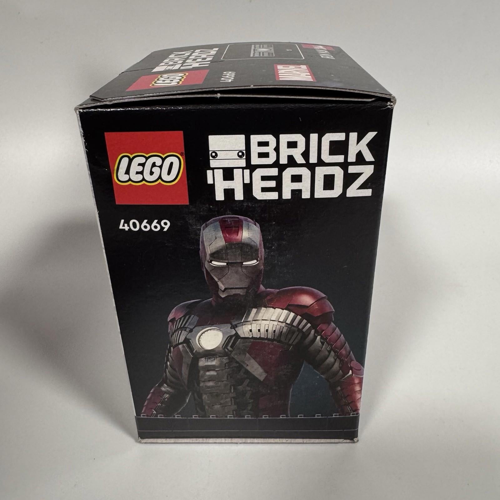 LEGO BrickHeadz Marvel 40669 Iron Man MK5 Figure Brand New & Sealed