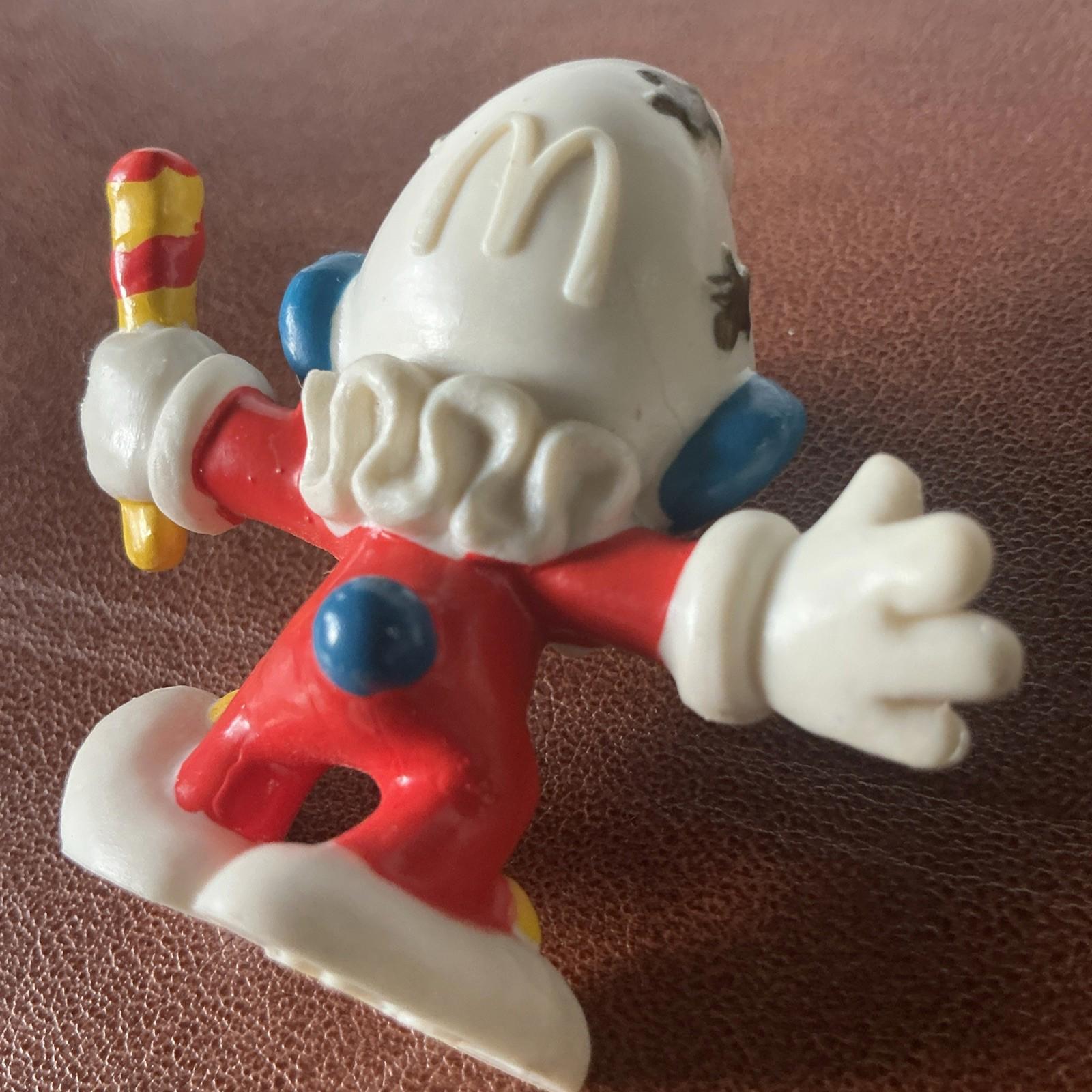 1996 McDonald’s Clown Smurf Collectable SM009 Excellent Condition