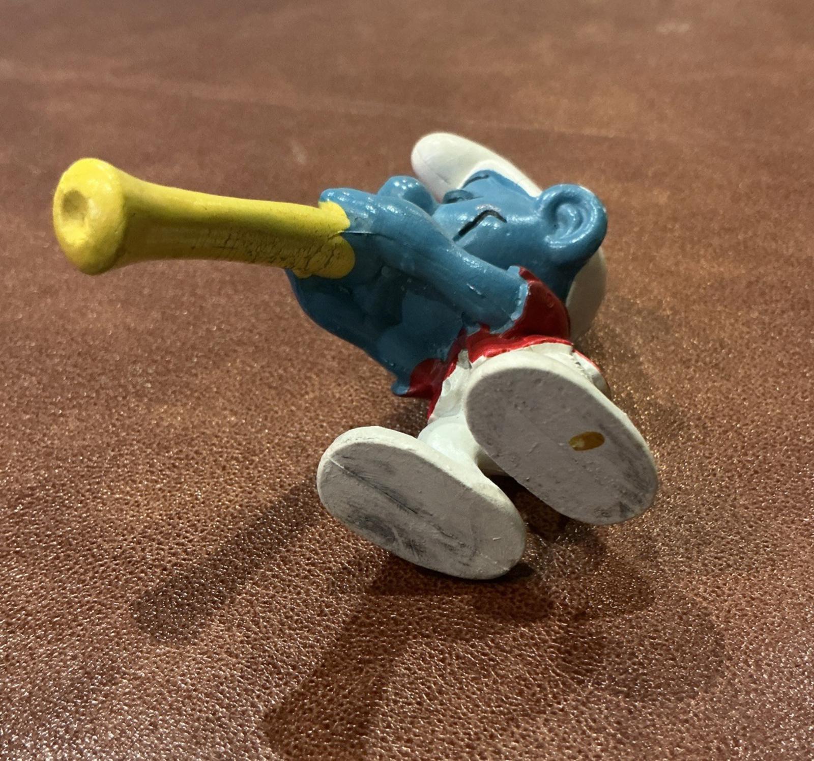 Vintage Flutist Smurf 20048 Collectable SM042
