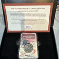 The Agatha Christie £2 Coin Capsule Edition Brilliant Uncirculated