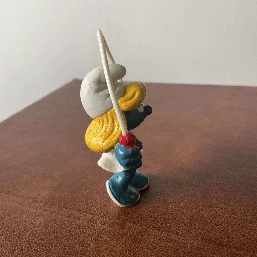 Collectable Vintage Jump Rope Smurfette 20168 Rare Collectable SM023 VGC