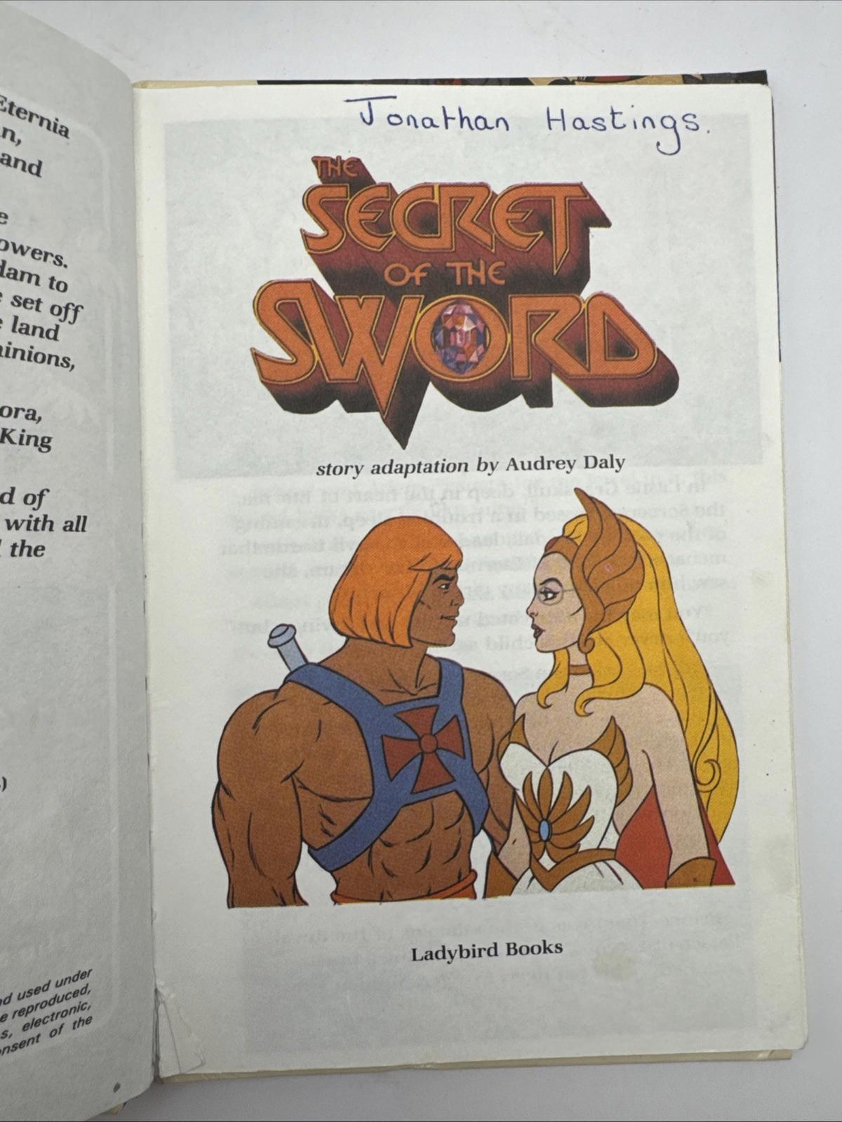 Vintage She-Ra & He-Man The Secret Of The Sword Hardback Book 1984