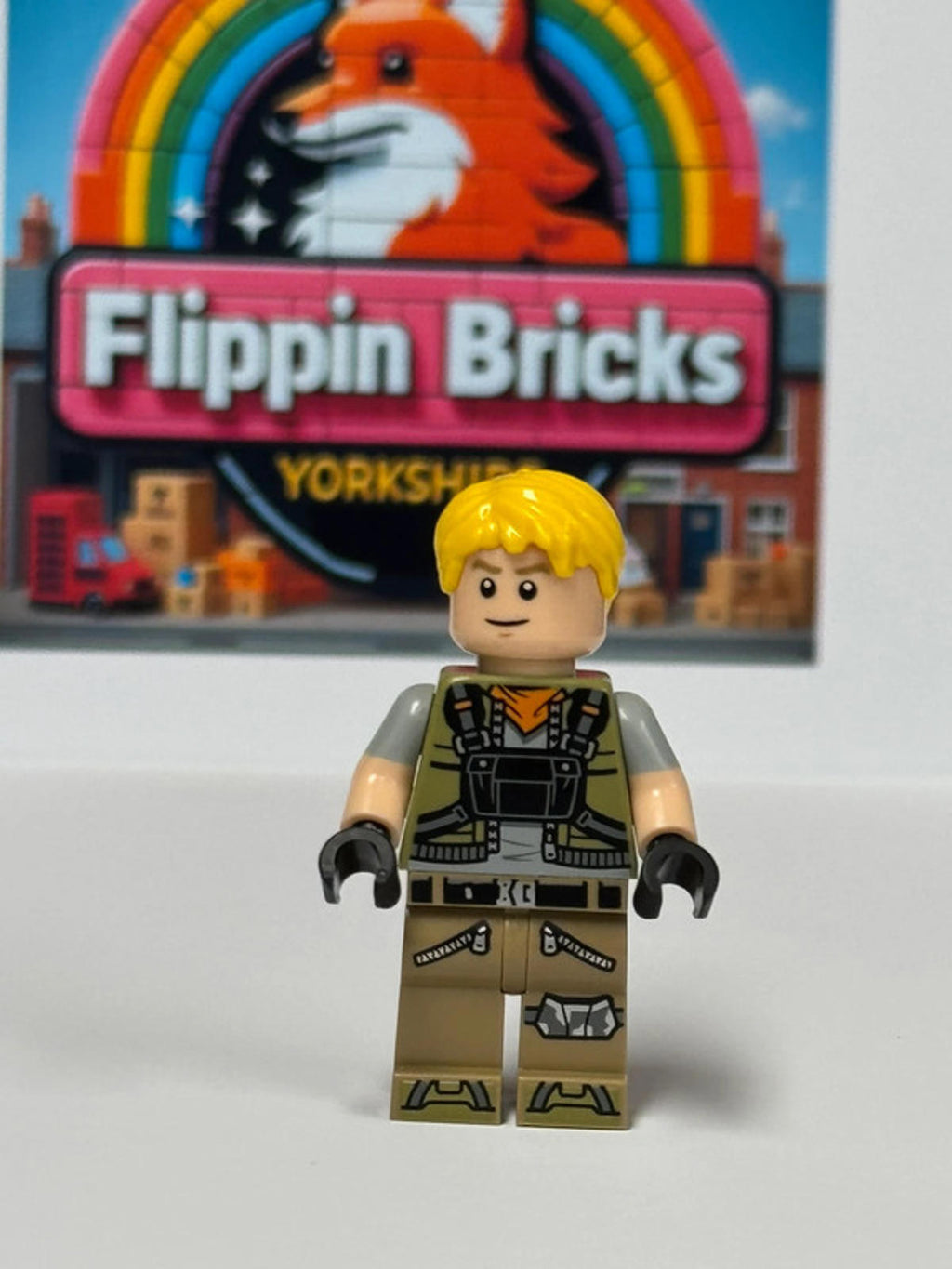 Lego Fortnite Minifigure Battalion Brawler fort001