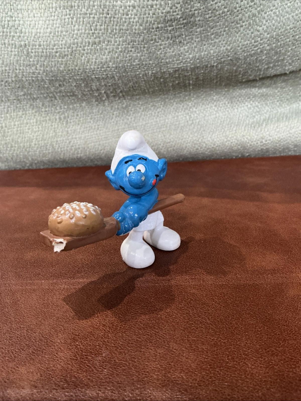 1996 Vintage McDonald’s Promotional Smurfs X 6 Bundle Collectible SM099