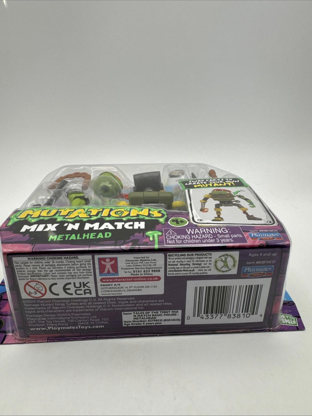 Tales of Teenage Mutant Ninja Turtles: Mutations 4.5" Figure Metalhead TMNT