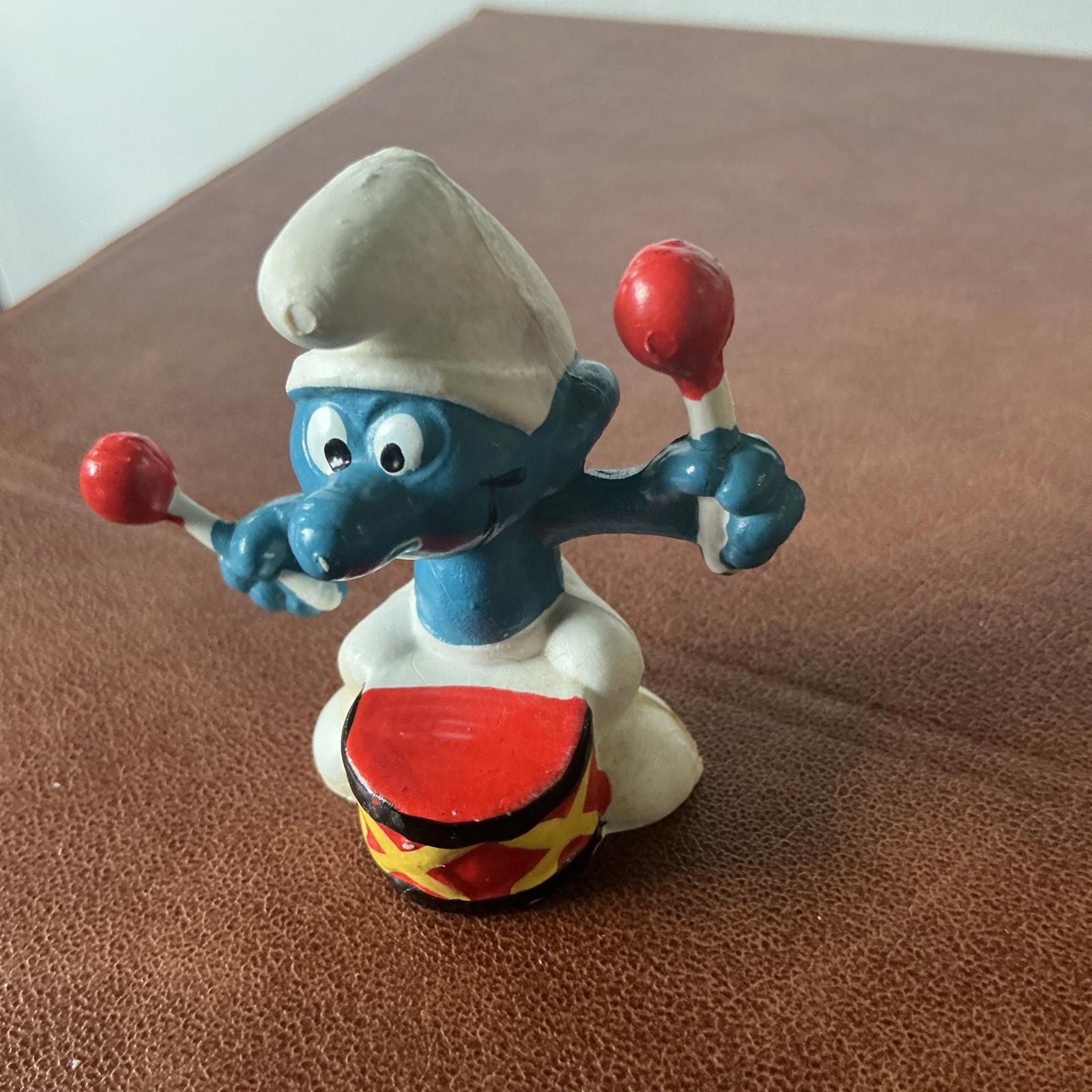 Drummer Smurf 20009 Original Condition Rare Collectable SM024