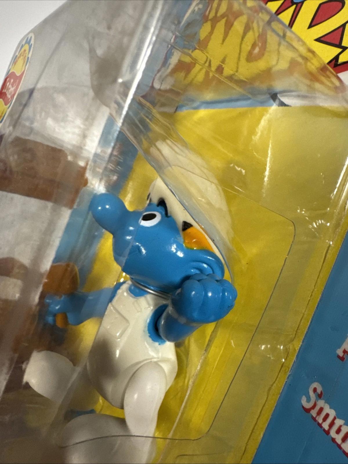 Toy Island The Smurfs 3" Handy Smurf Figure Movable Arms Smurf