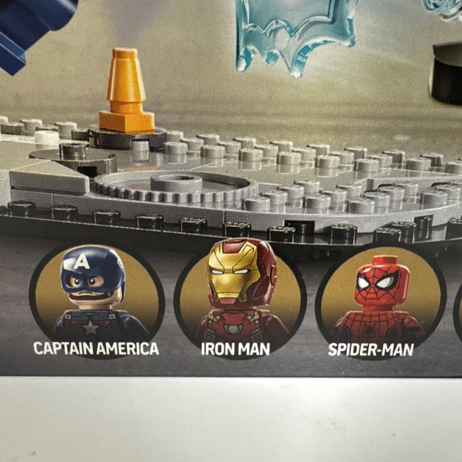 LEGO Marvel 76314 Super Heroes Captain America: Civil War Action Battle - New