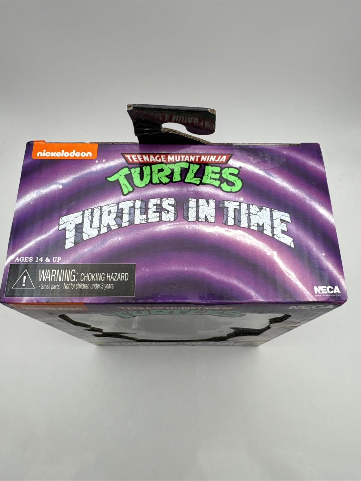 NECA TMNT Turtles In Time Series 1 Foot Soldier 7 Inch Scale Action Figure New