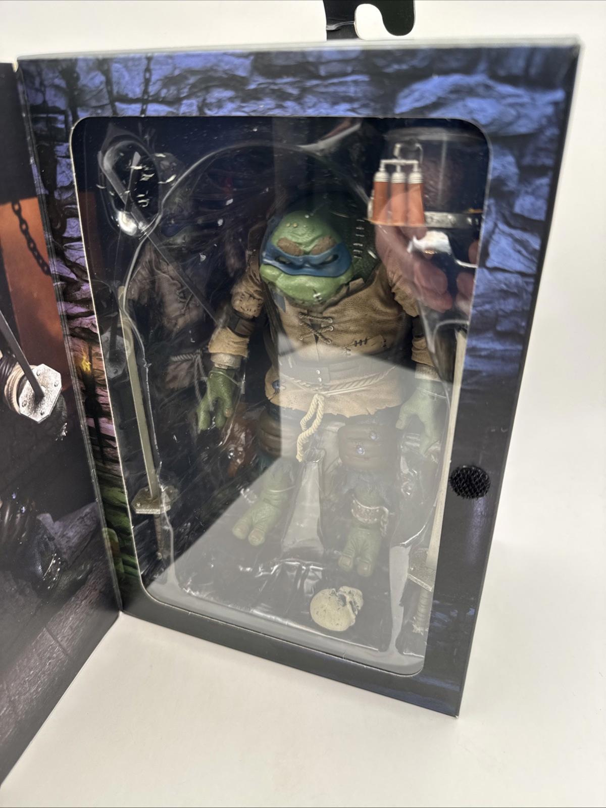 NECA TMNT Ultimate Leonardo Hunchback Universal Monsters Action Figure 7"