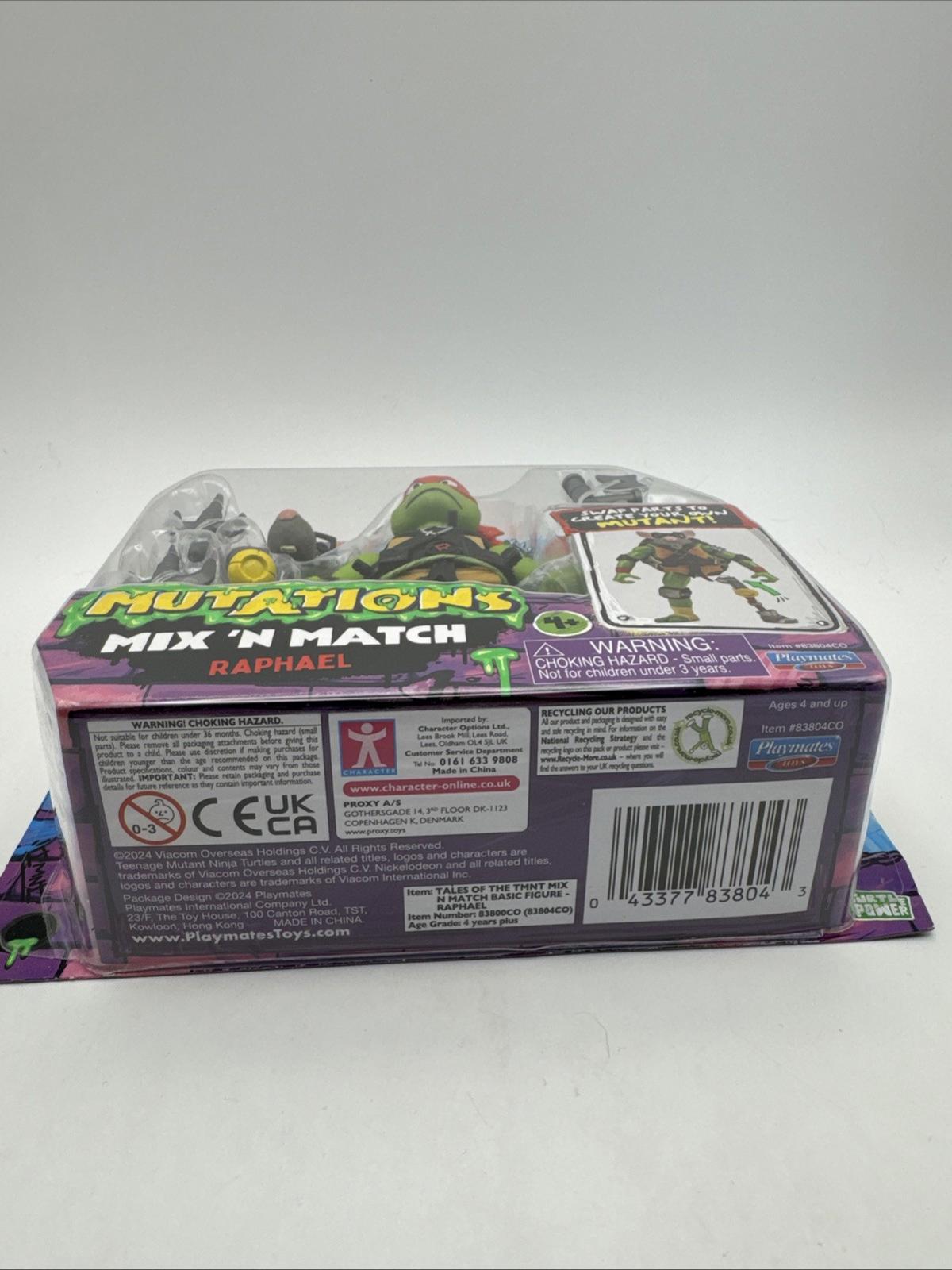 Tales Of The Teenage Mutant Ninja Turtles Mix 'N Match Raphael Figure TMNT