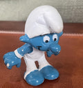 Vintage 1980 Bars Gymnast Smurf 40509 Collectible SM091