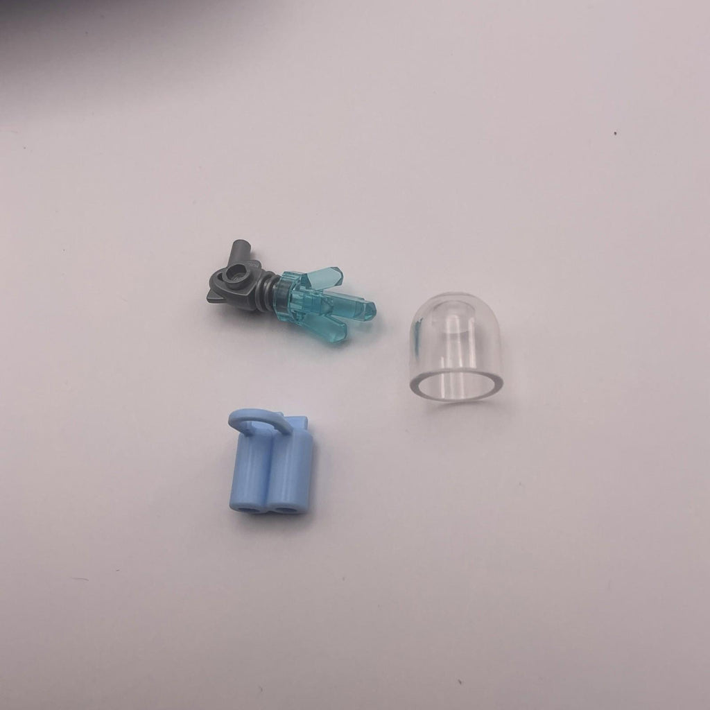 Lego Mini Figure SH 1082 - Mr Freeze - New & Genuine From Set 76300