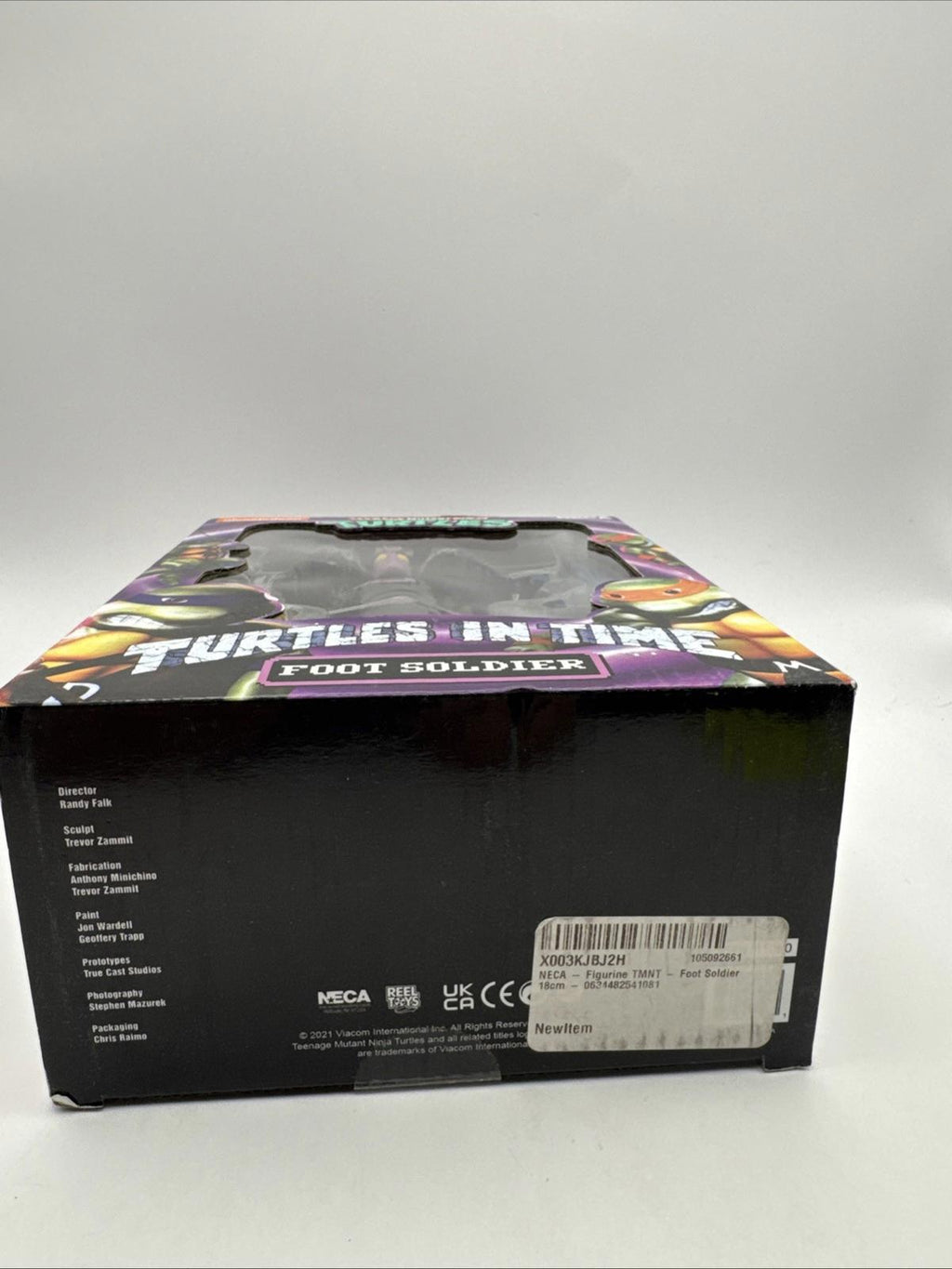 NECA TMNT Turtles In Time Series 1 Foot Soldier 7 Inch Scale Action Figure New