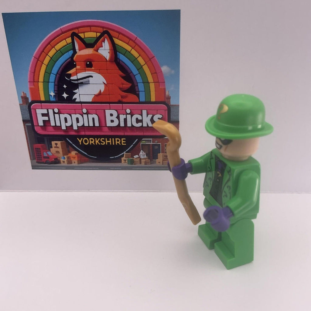 Lego Mini Figure SH 1081 - The Riddler - New & Genuine From Set 76300