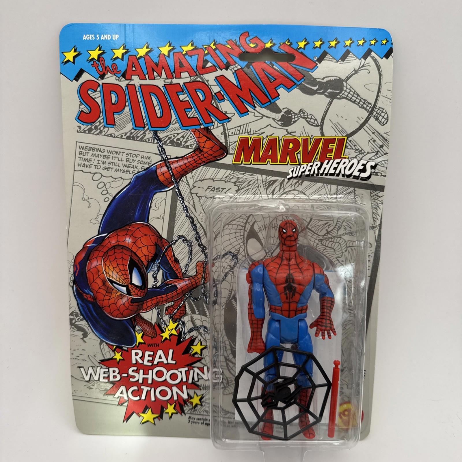 Marvel Super Heroes Spider-Man Action Figure [Web-Shooting Action]