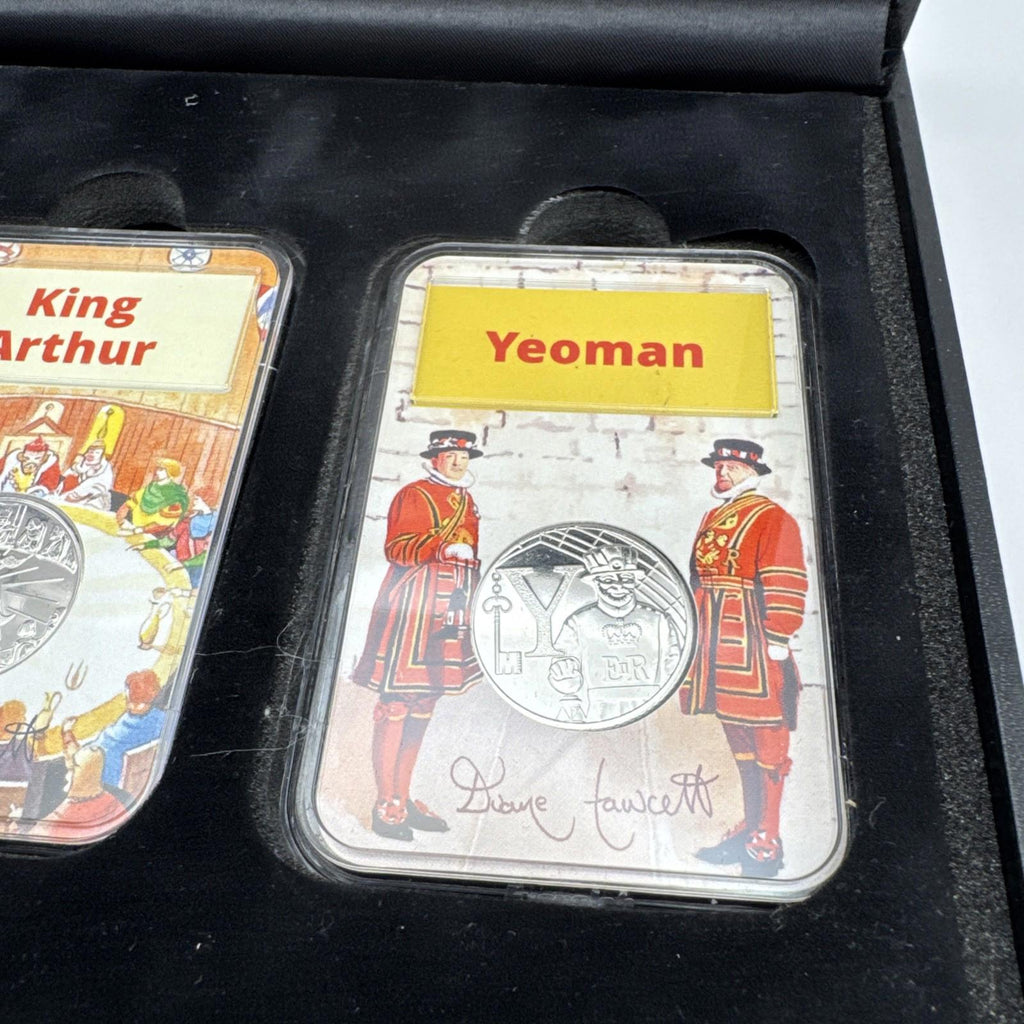The Royal 10p Collectors Edition Set Capsule Coins With COA