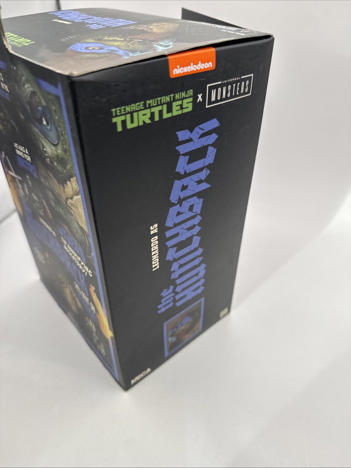 NECA TMNT Ultimate Leonardo Hunchback Universal Monsters Action Figure 7"