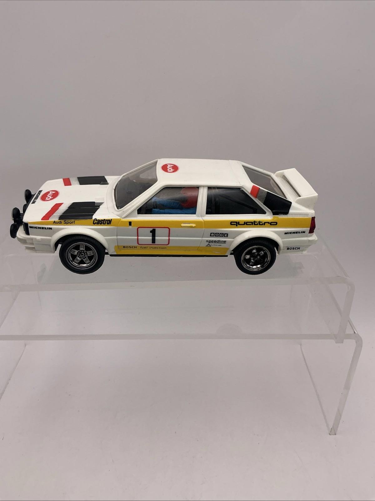 Scalextric Audi Quattro 4X4 C349 No1 Slot Car Model Working