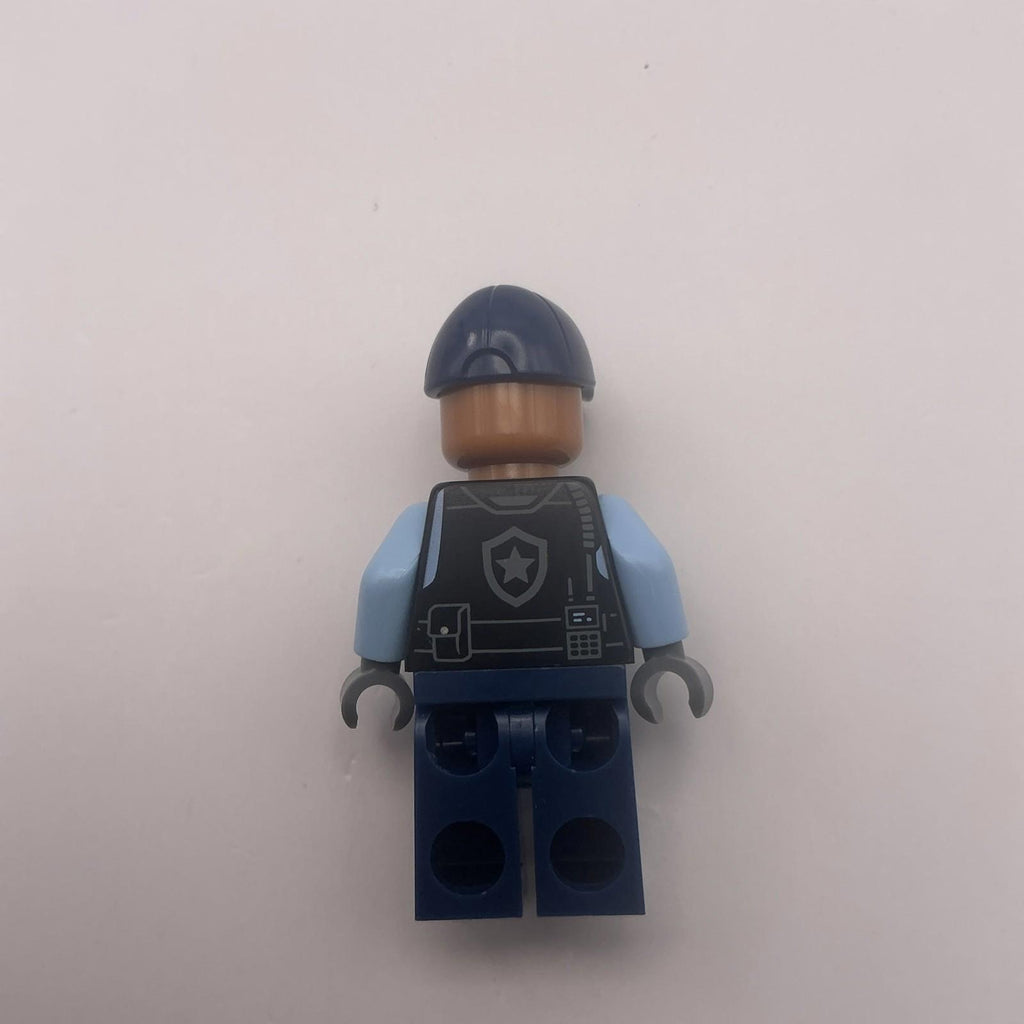 Lego Mini Figure SH 1076 - Male Security Guard - New & Genuine From Set 76300