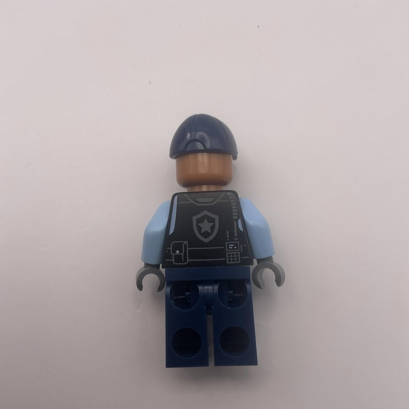 Lego Mini Figure SH 1076 - Male Security Guard - New & Genuine From Set 76300