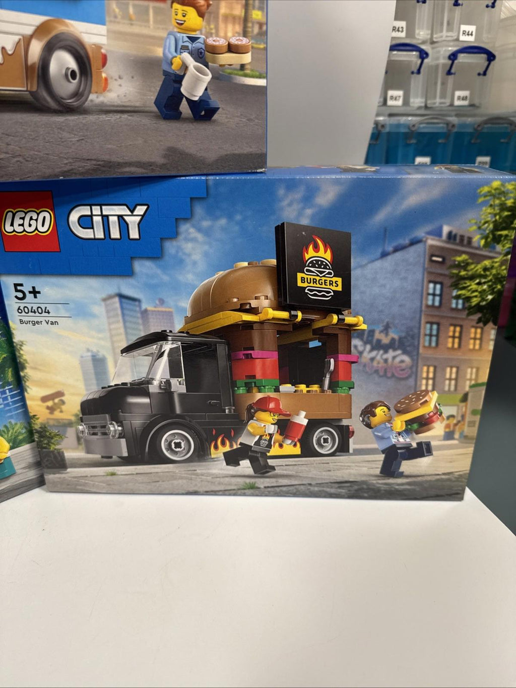 Lego Trucks Set 60452  60404  60384 Doughnut Burger Slush New