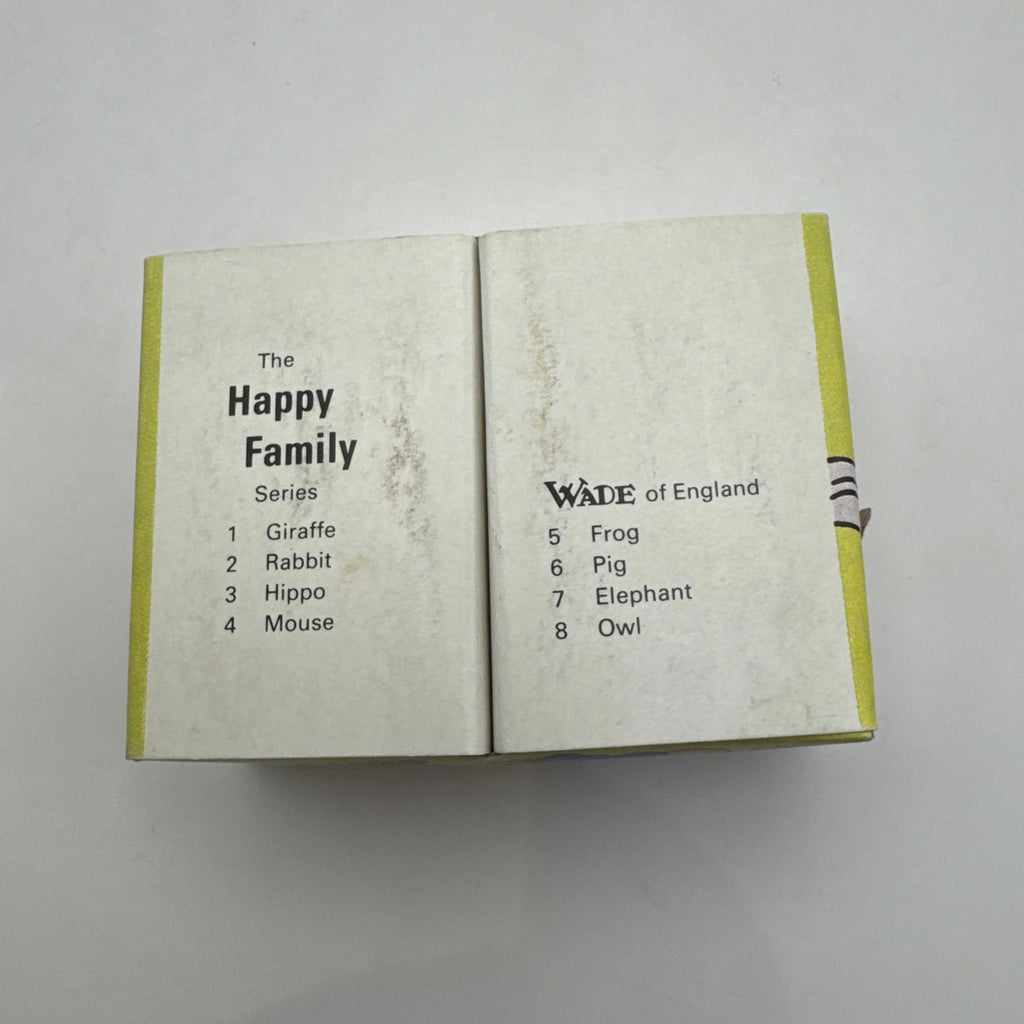 Wade Whimsie Happy Family Frog Set Boxed Great Condition Rare