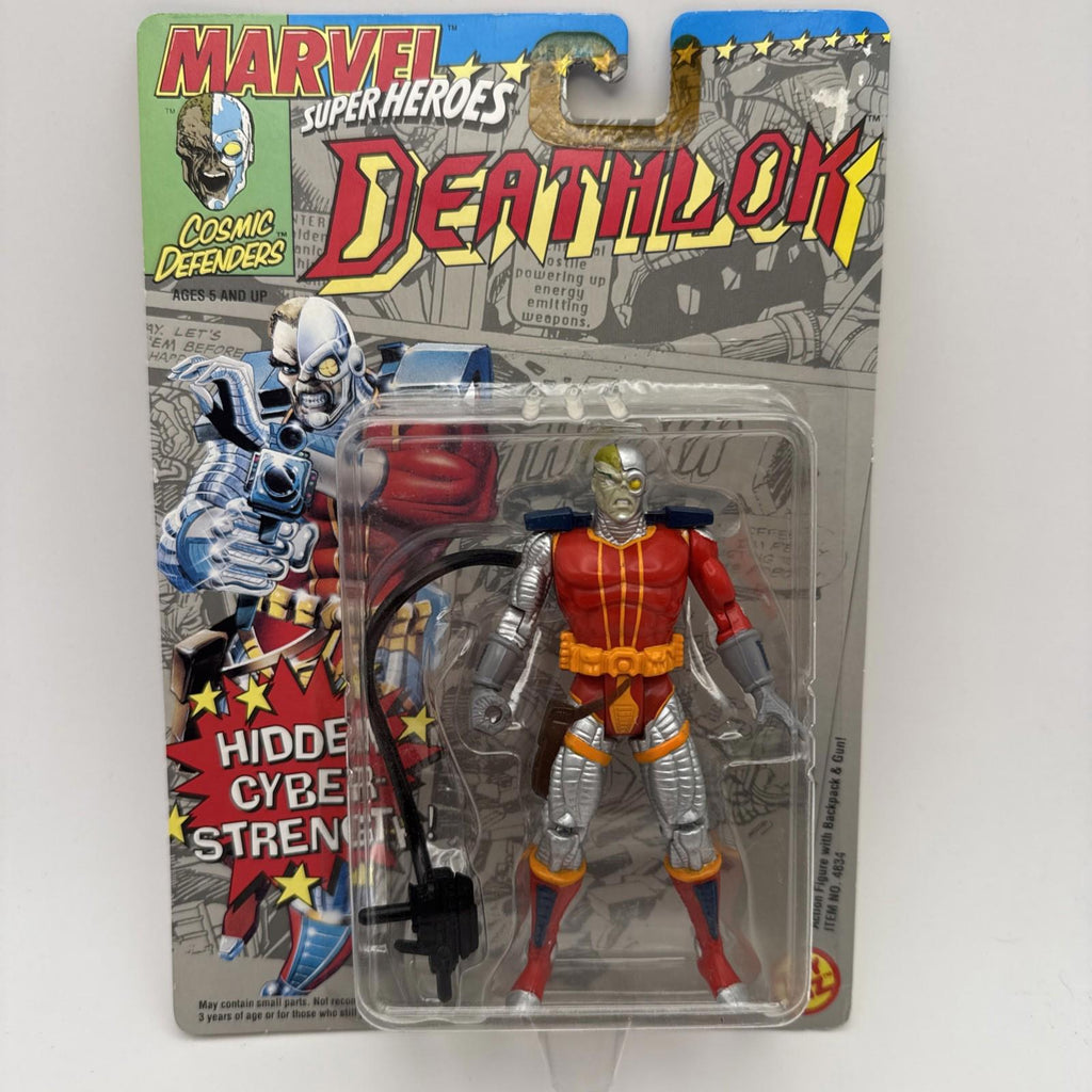 MARVEL Super Heroes DEATHLOK Action Figure X-Men Vintage ToyBiz 1992