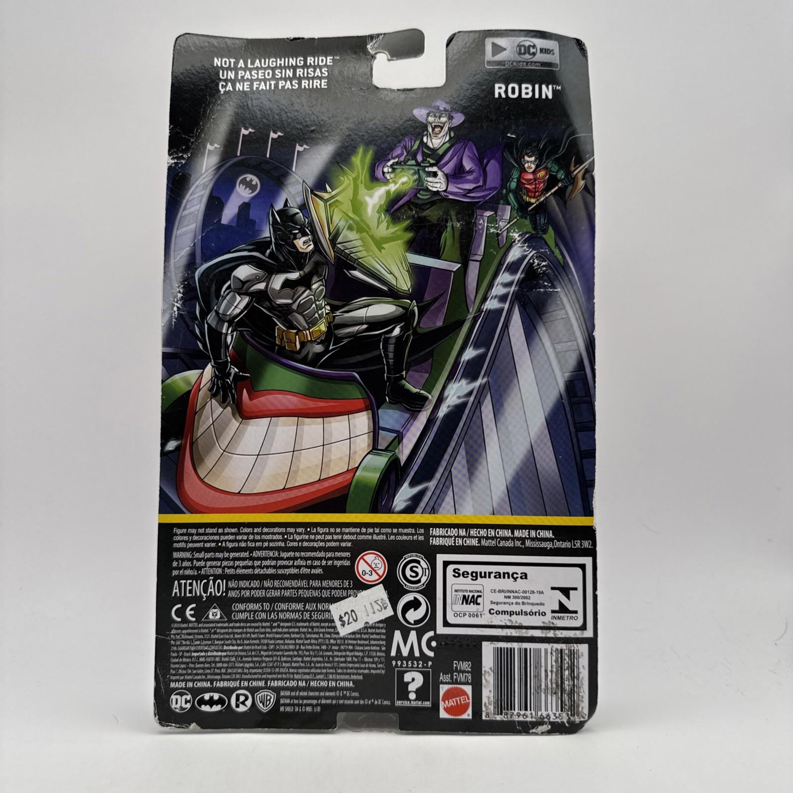 Mattel Batman Missions DC Robin Action Figure Carded