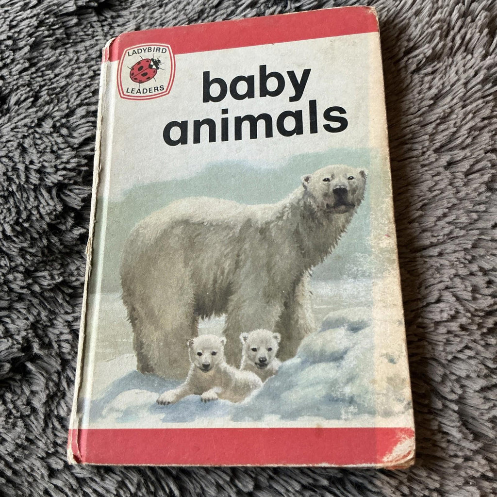2 X Vintage Ladybird Books Baby Animals Lions And Tigers 1974