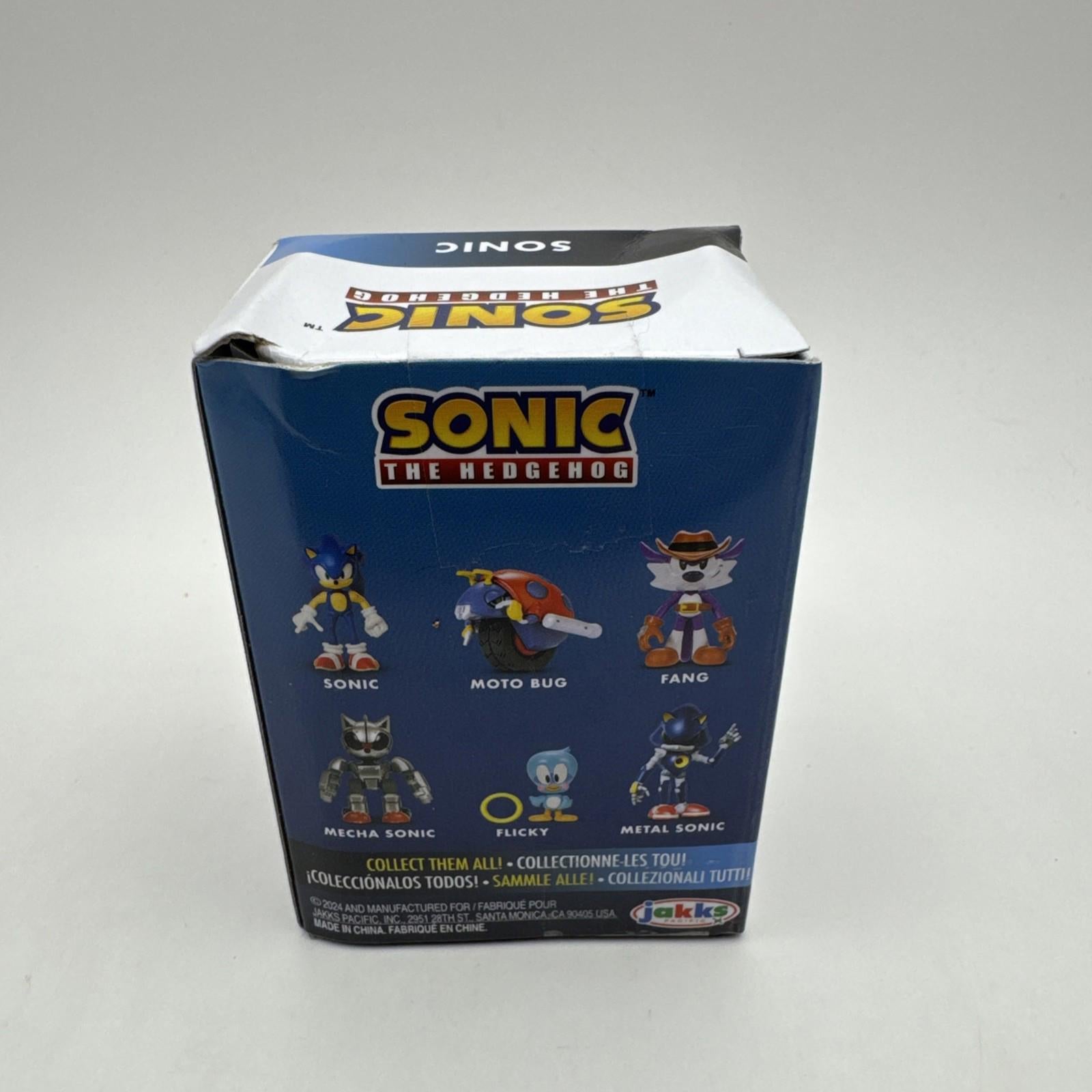 Jakks Sonic The Hedgehog 2024 Sonic Figure Sealed Box
