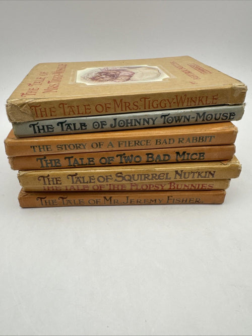 1960’s Beatrix Potter Books F.Warne & Co.Ltd.  Hard Back X 7