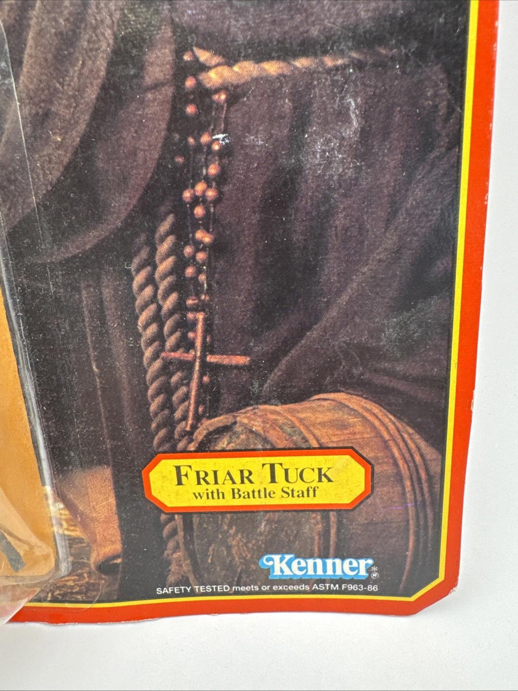 Kenner Robinson Hood Prince Of Thieves Friar Tuck With Battle Staff Figure
