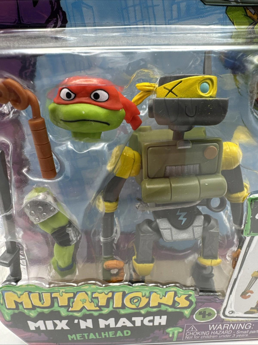 Tales of Teenage Mutant Ninja Turtles: Mutations 4.5" Figure Metalhead TMNT