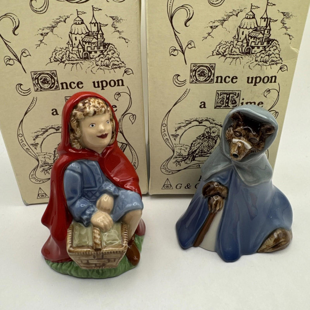 Wade Little Red Riding Hood & Big Bad Wolf 0534/1000 Boxed COA Mint Condition