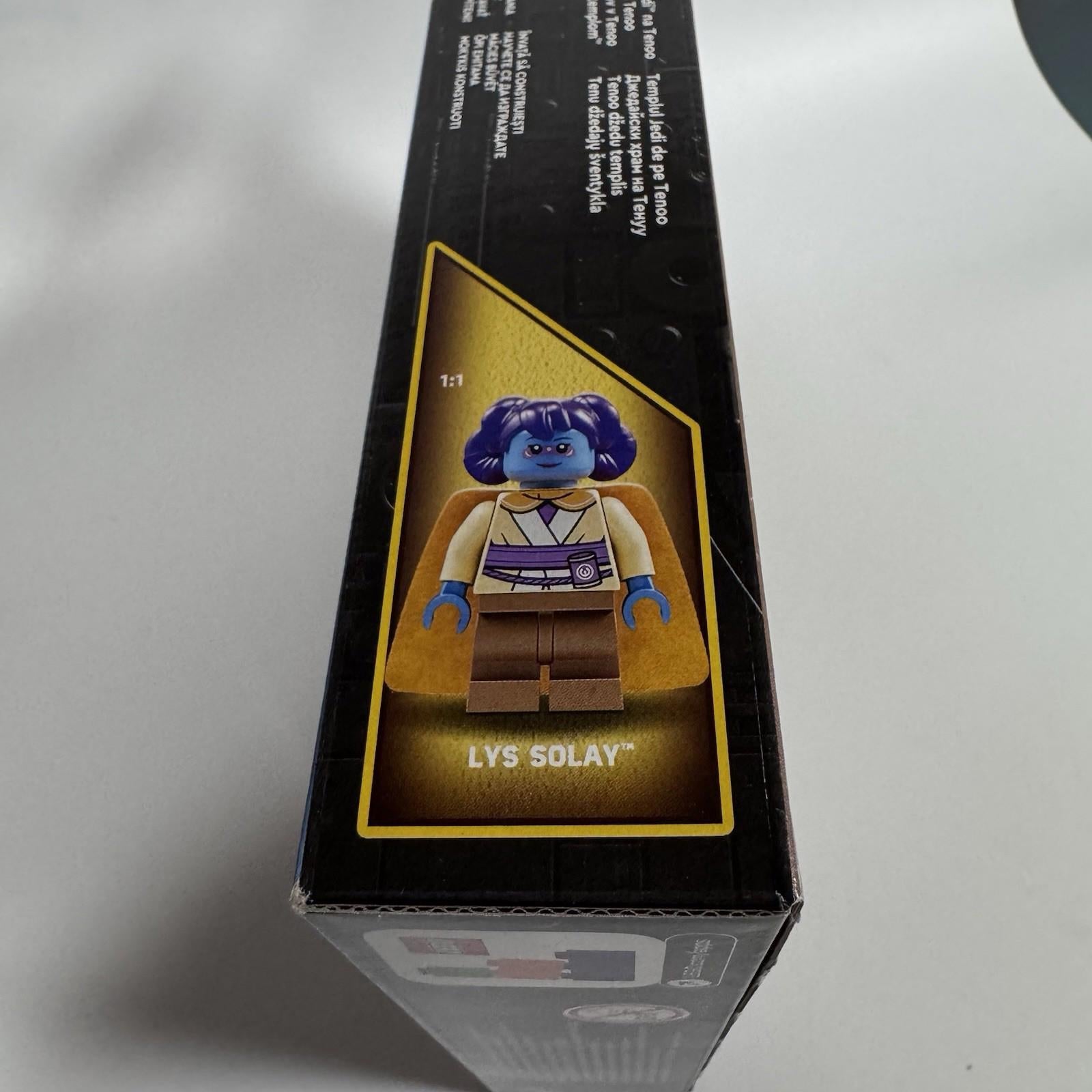 Lego Star Wars 75358 Tenoo Jedi Temple Set New Original Sealed Box Set Retired
