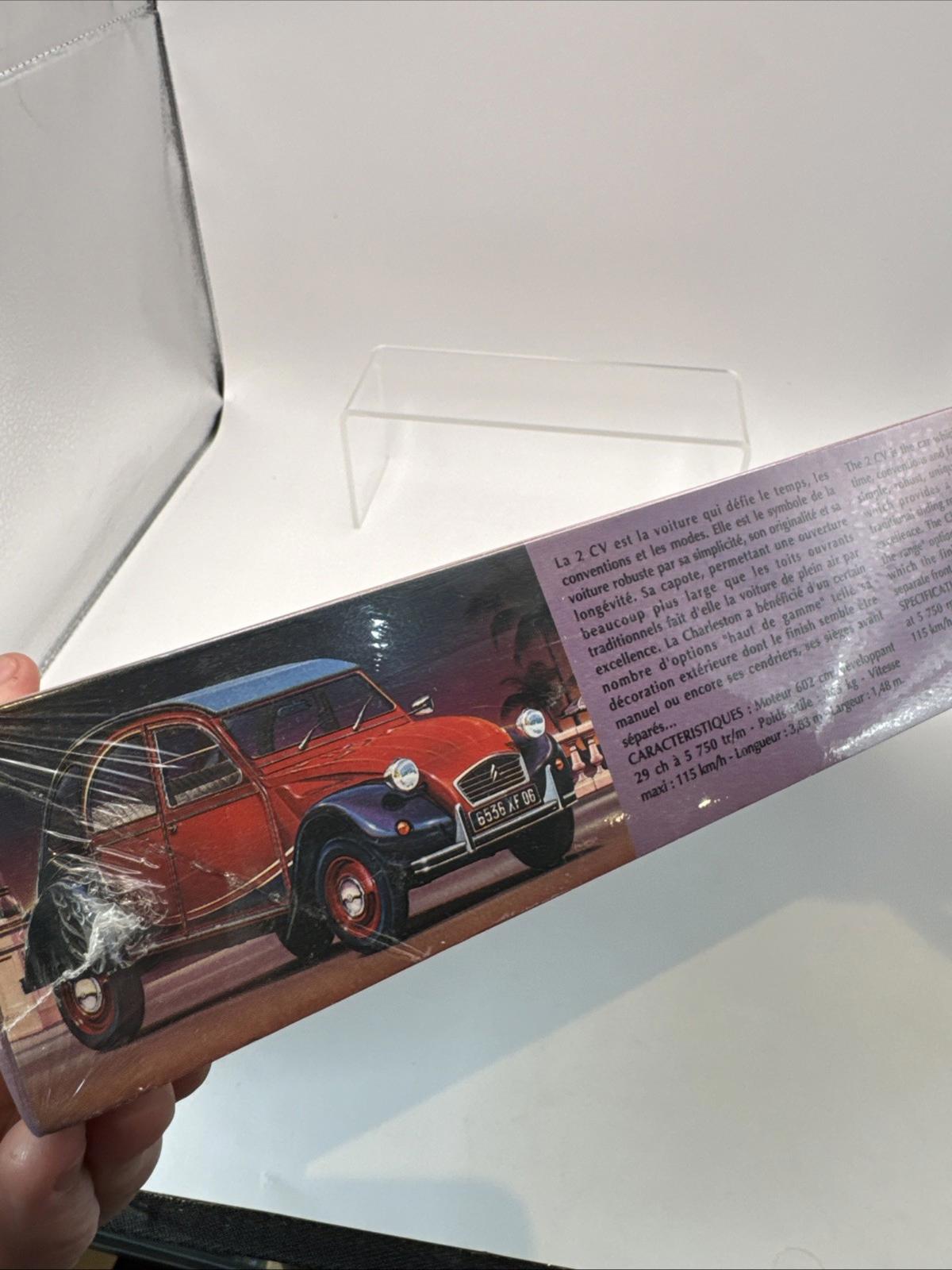 Citroën 2 CV Charleston Heller 80765 1:24 Scale Model Kit Sealed VGC